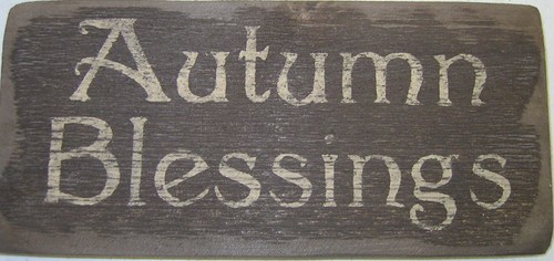 Autumn Blessings