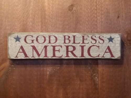 God Bless America (24x5)