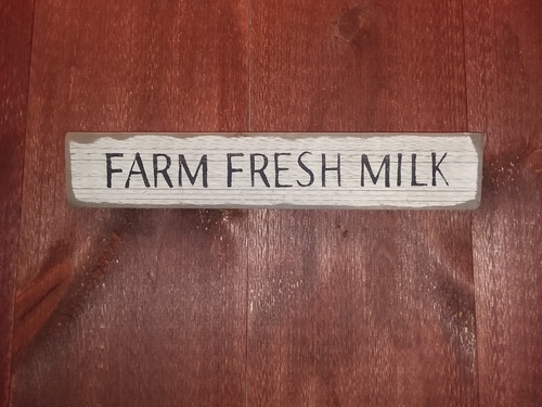 Farm fresh milk