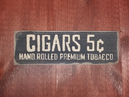 Cigars 5c...