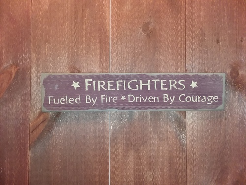 Firefighters...
