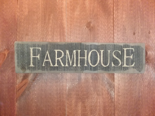 Farmhouse black SLAT