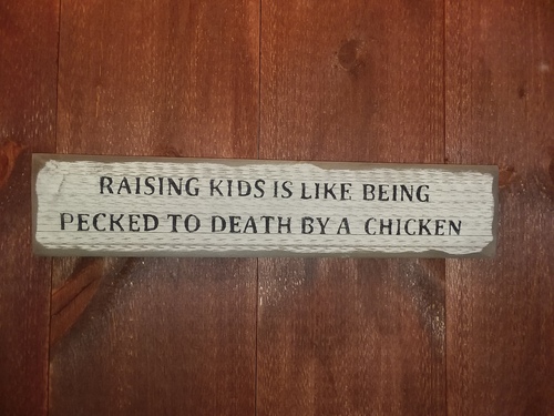 Raising kids is like...