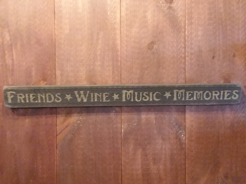Friends Wine Music Memories
