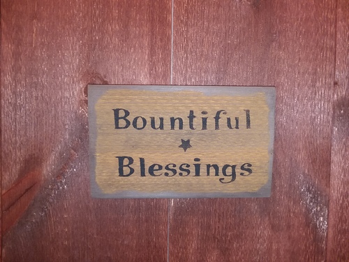 Bountiful Blessings (mustard)