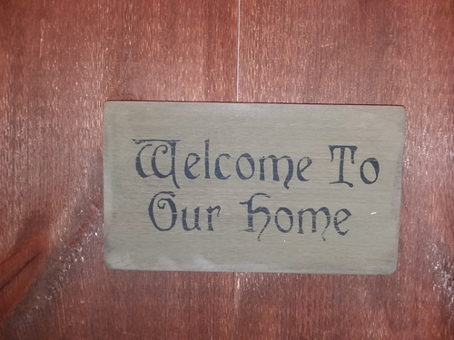 Welcome to our home