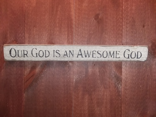 Our God is an awesome God