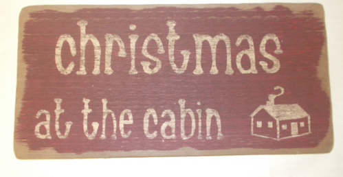 Christmas at the cabin