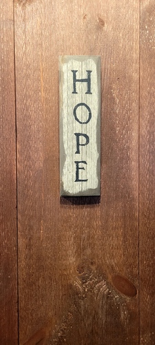 Hope (vertical) WHITE