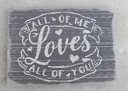 All of me loves all of you