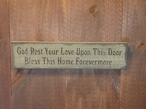 God rest your love upon...