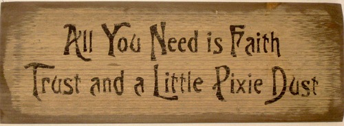 All you need is faith...