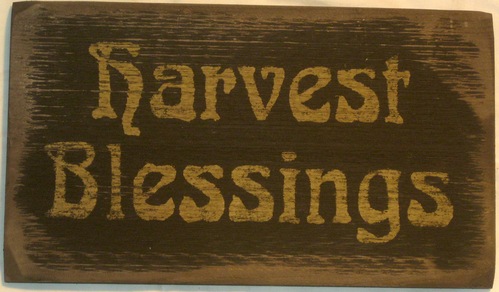 Harvest Blessings