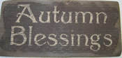 Autumn Blessings