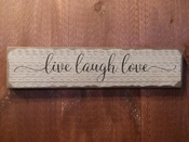 Live laugh love script
