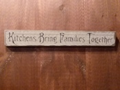 Kitchens bring families...