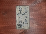When in doubt...