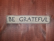 Be Grateful