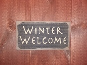 Winter Welcome (black)