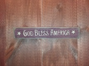 God Bless America (20x4)