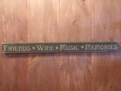 Friends Wine Music Memories
