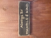 Always be humble...(17x5)