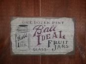 Ball Ideal Fruit Jars