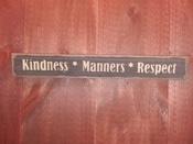 Kindness Manners Respect