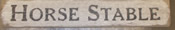 Horse Stable