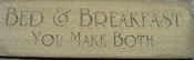 Bed & Breakfast