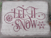 Let it snow (12x9)
