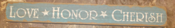 Love Honor Cherish