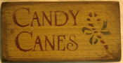 Candy Canes (white)