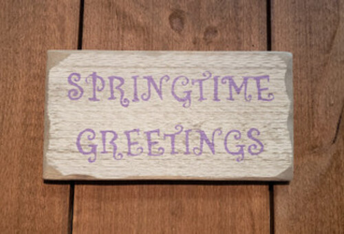 Springtime Greetings