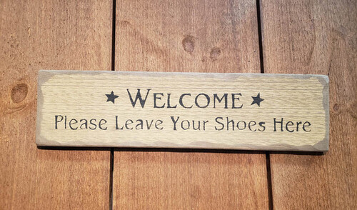 Welcome...shoes here