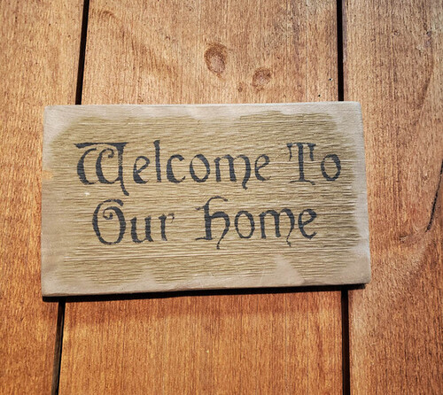 Welcome to our home